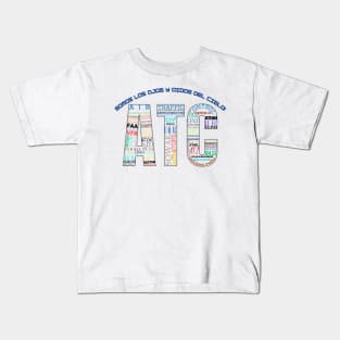 air traffic control design Kids T-Shirt